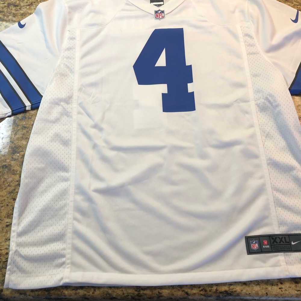 New, men’s size 2XL Prescott jersey.